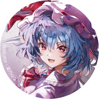 東方Project レミリア・スカーレットE 缶バッジ(ハチワレキッド)