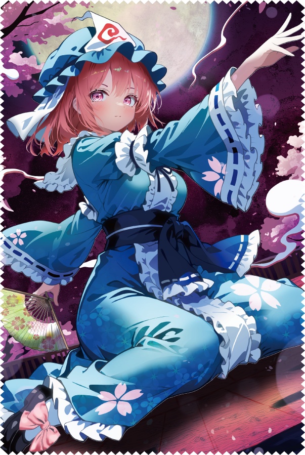 東方Project 西行寺幽々子 マルチクロス(ハチワレキッド)