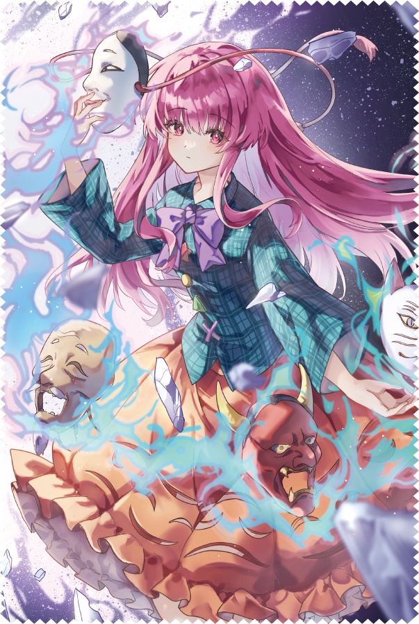 東方Project 秦こころ マルチクロス(ハチワレキッド)