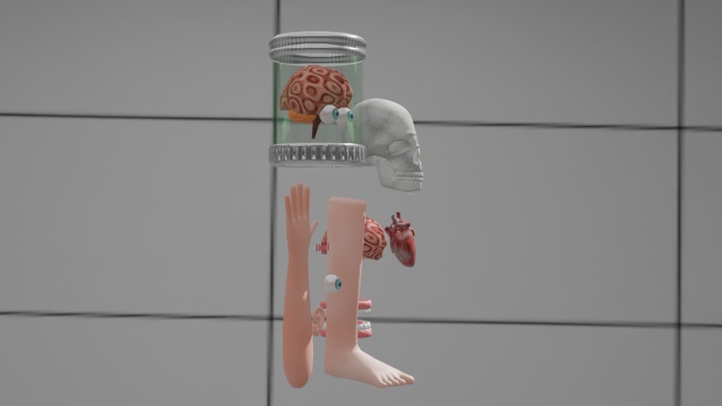 人体部品アセット【BodyPartsAsset】