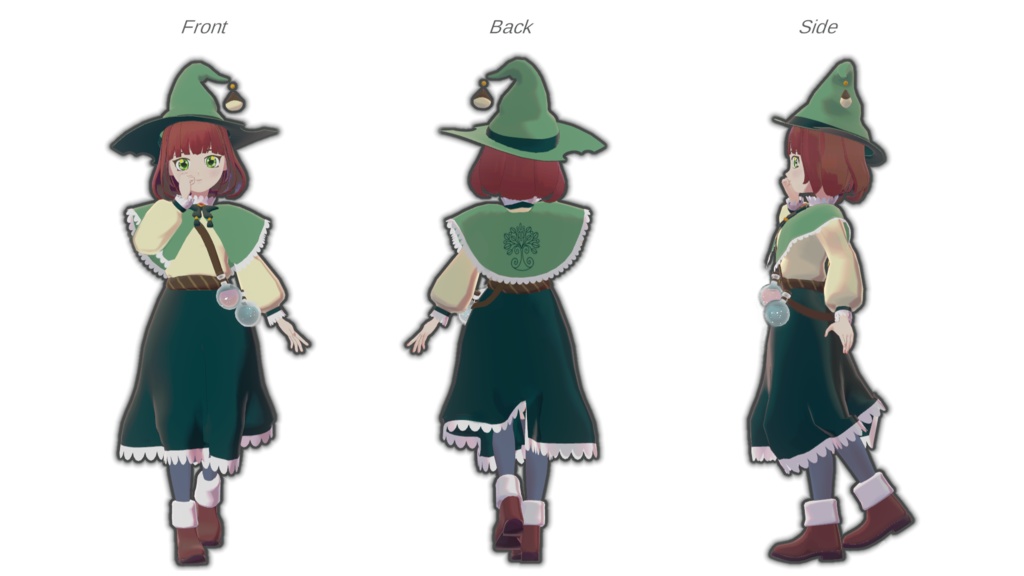 マロン Marron / オリジナル3Dモデル