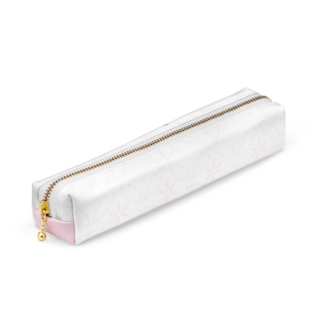 マフラーぺんぎん・ぺんや「七宝文」ペンケース