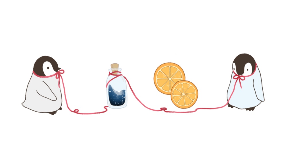 マーマレードと赤い糸なタンブラー