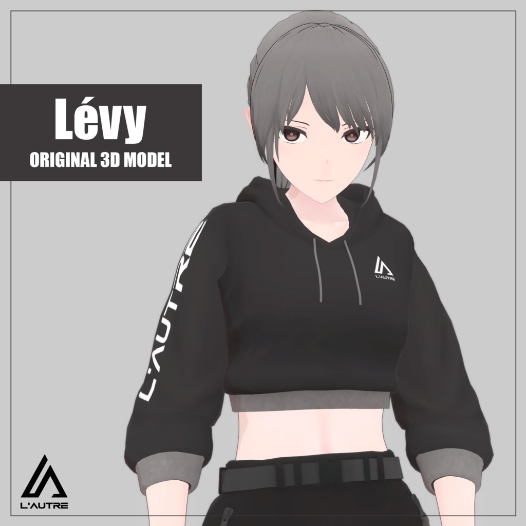 Levy オリジナル3dキャラクターモデル L Autre Booth