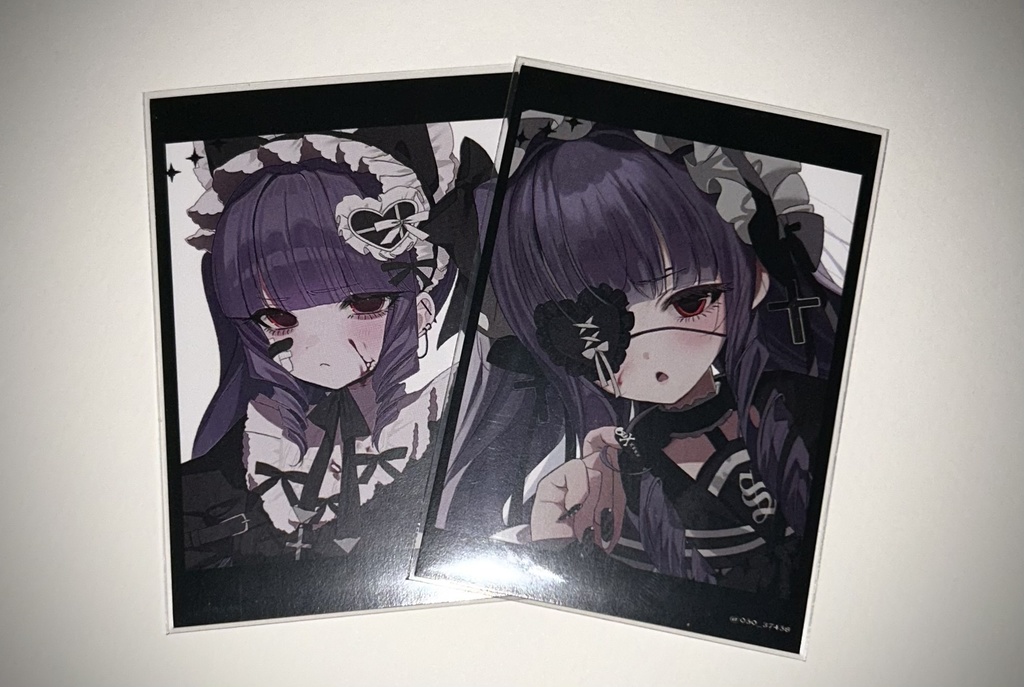 フォト風カード-眼帯