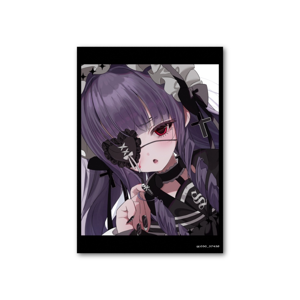 フォト風カード-眼帯