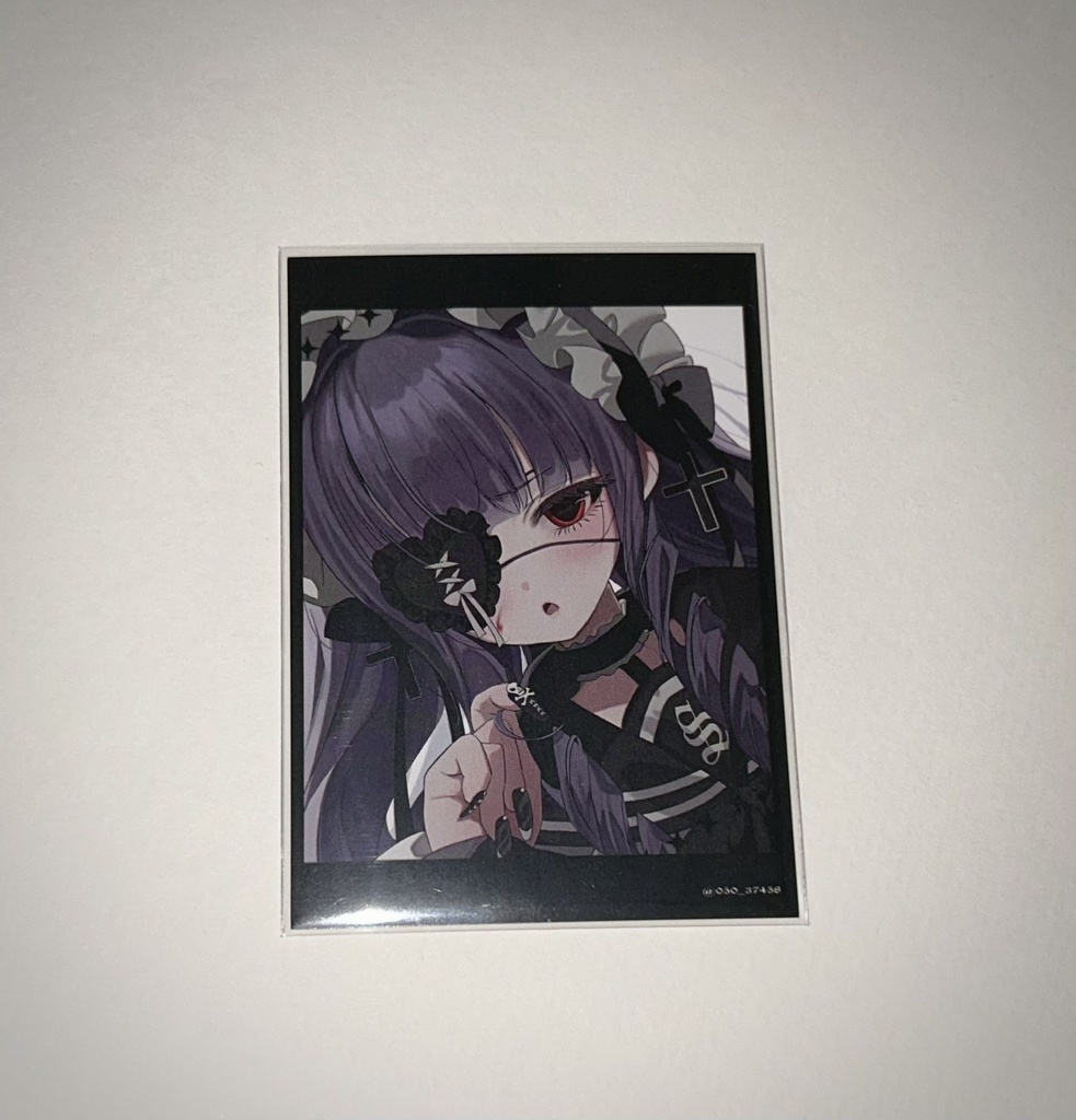 フォト風カード-眼帯