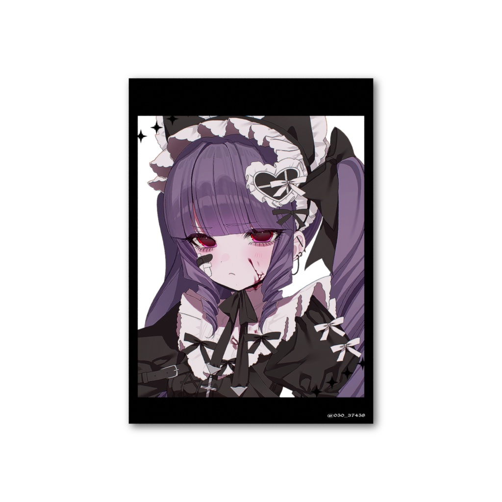 フォト風カード-ねこみみ