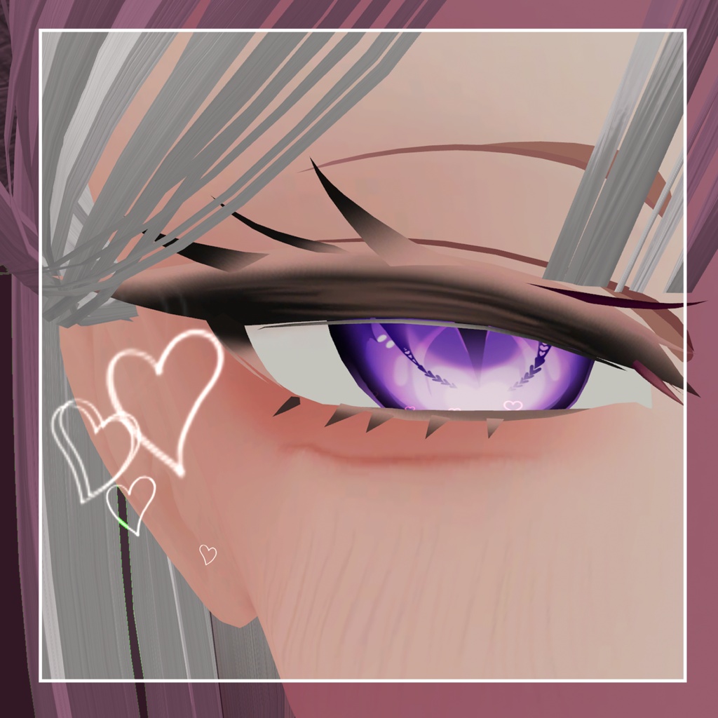 【29日までSALE!】-催眠-HypnoEye【ギミック+メイク+アイテクスチャ+シェイプキー】