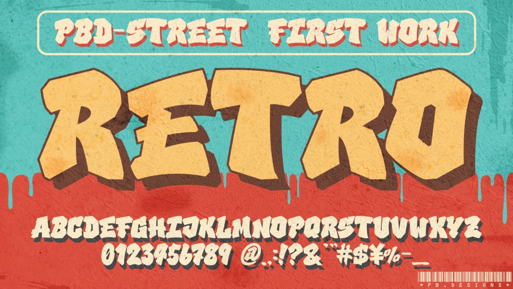PBD-STREET Font