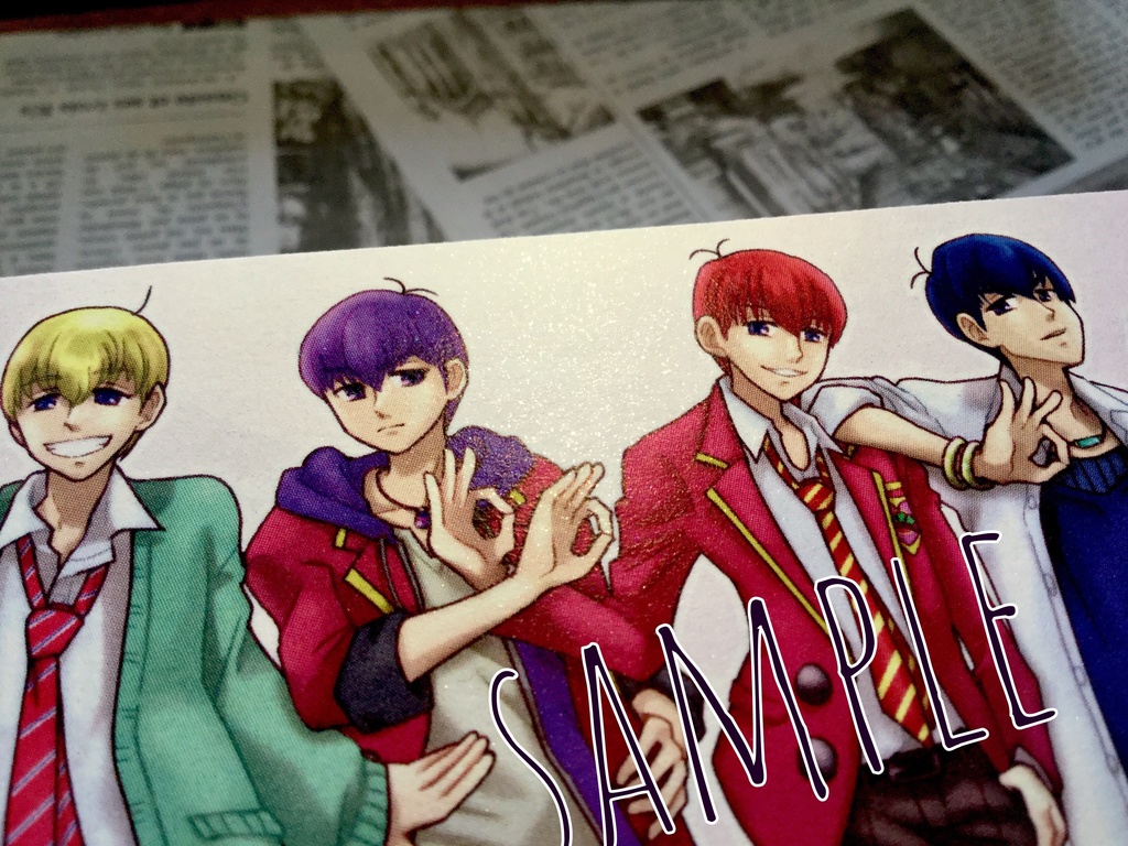 両A面ポストカード【全松】