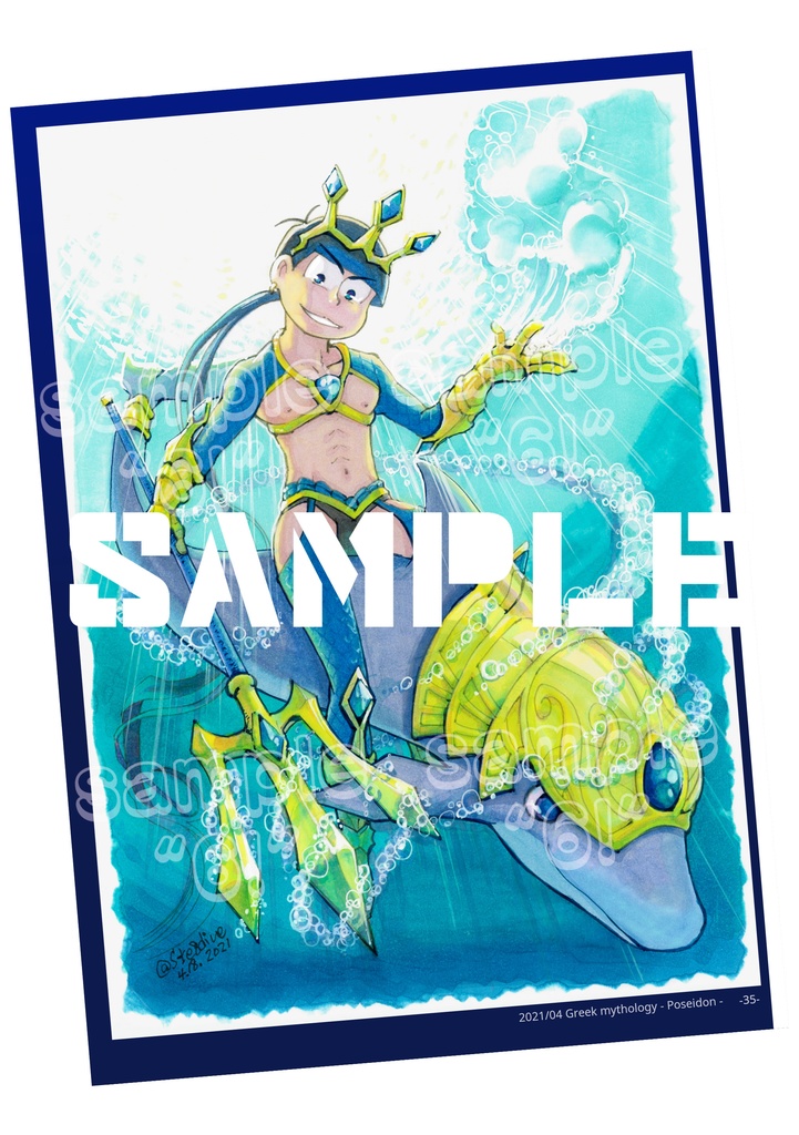 イラスト集「6!」(おそ松さんファンアート本)【あんしんBOOTHパック】