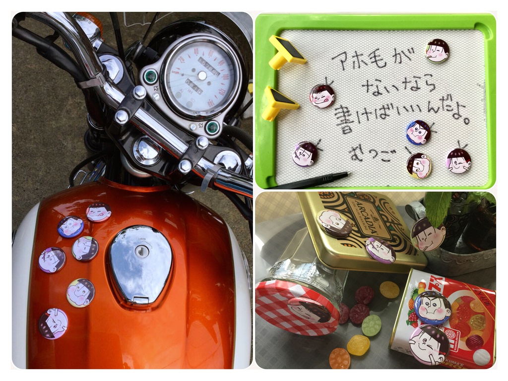 sale!【もぐもぐ松】缶マグネット