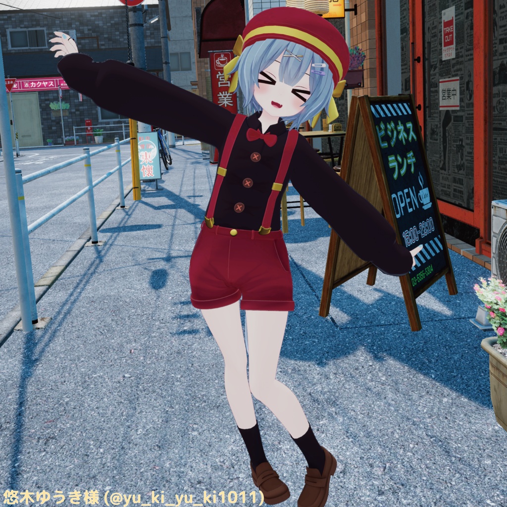 【5アバター対応】ぼーいっしゅ!サスペンダー