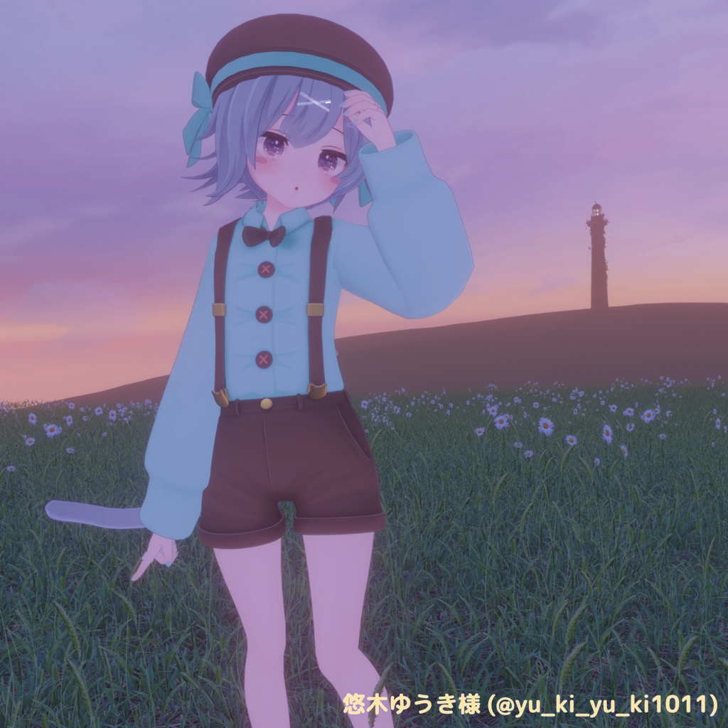 【5アバター対応】ぼーいっしゅ!サスペンダー