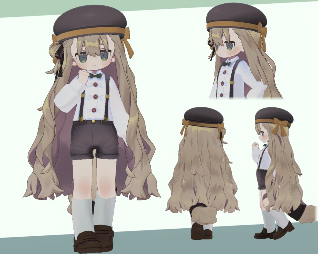 【5アバター対応】ぼーいっしゅ!サスペンダー