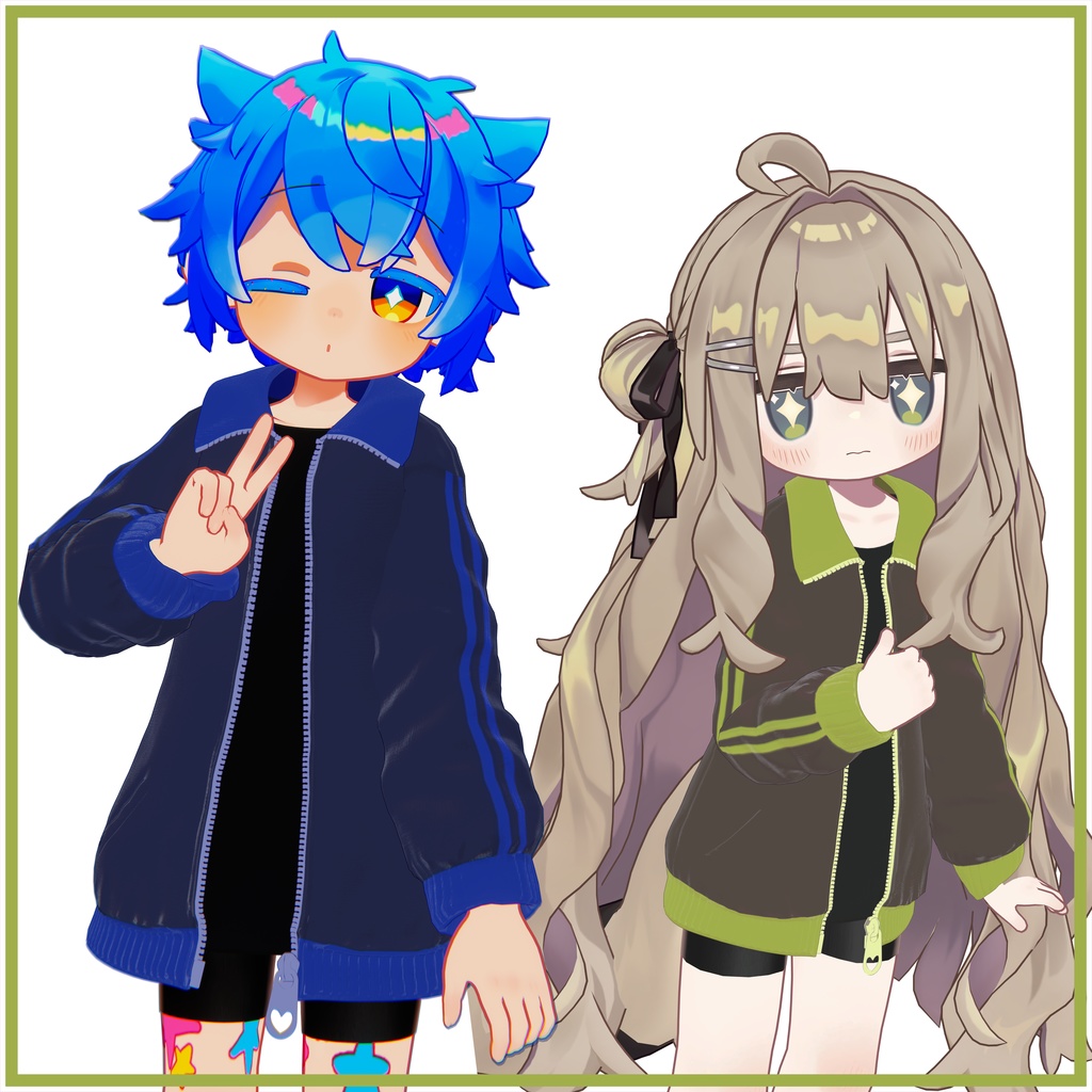 【VRChat想定衣装】しんぷるじゃーじ