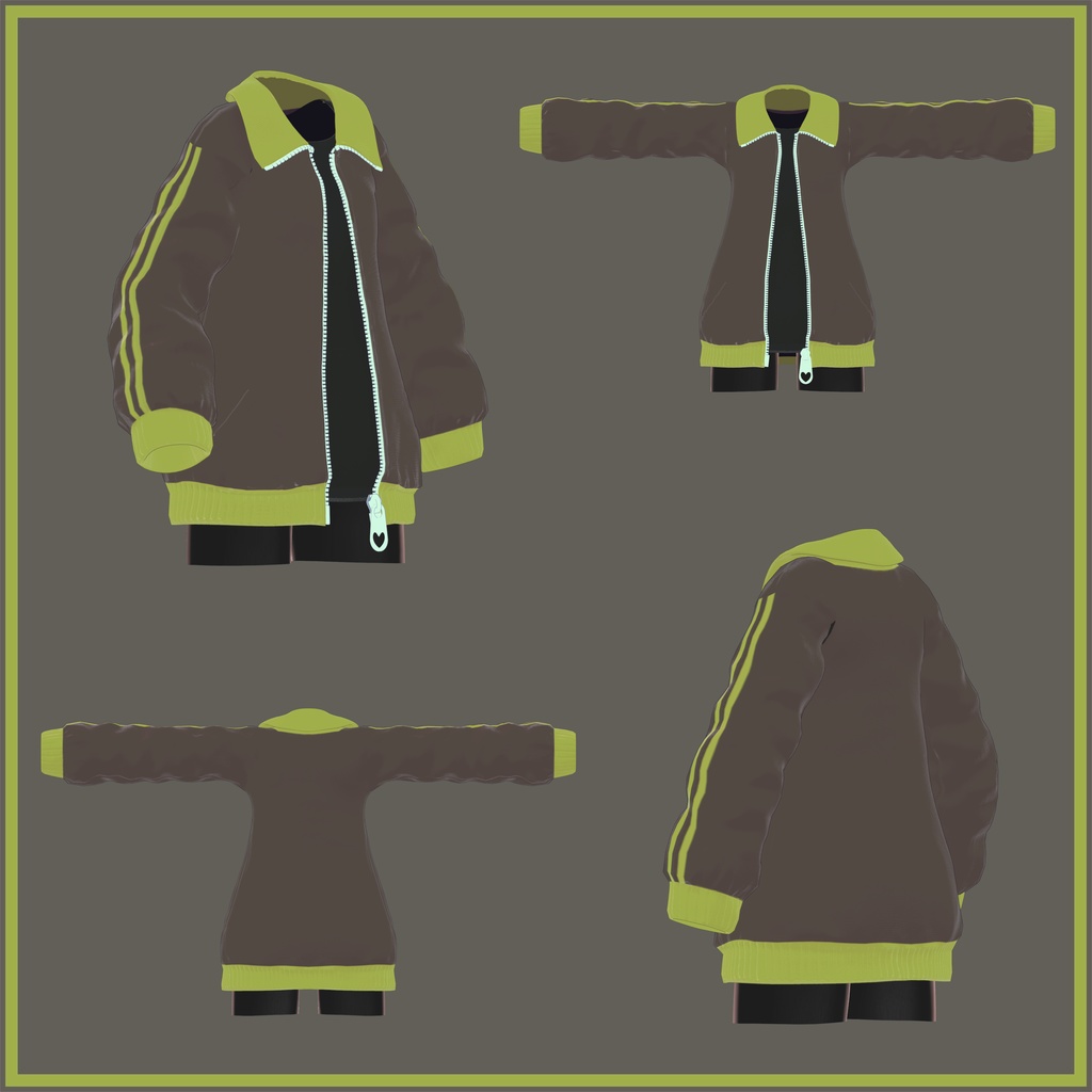 【VRChat想定衣装】しんぷるじゃーじ