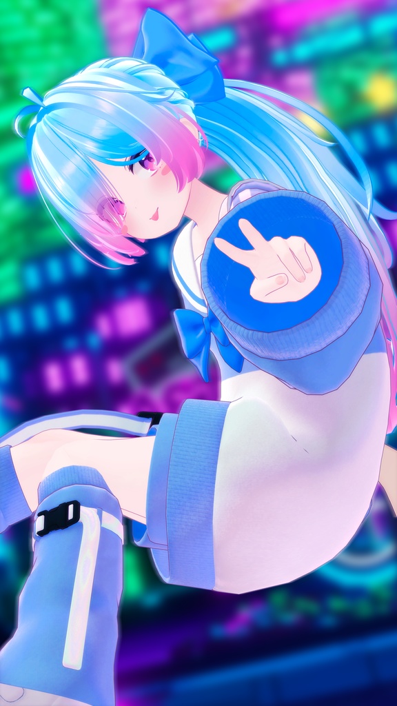 だるポニーテール&サイドテール