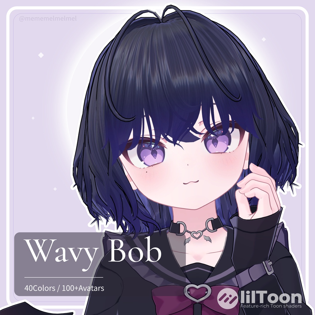 【SALE】Wavy Bob Hair【124 Avatars】