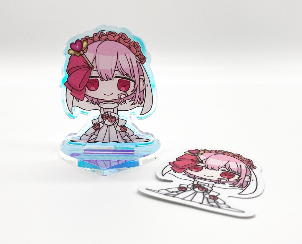 矢紅うやウエディングアクスタ＋シールセット