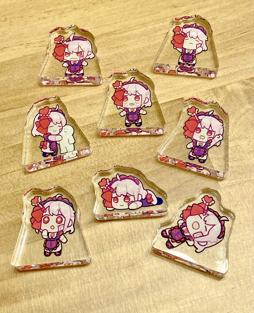 【数量限定】自立ミニアクリルスタンド8種