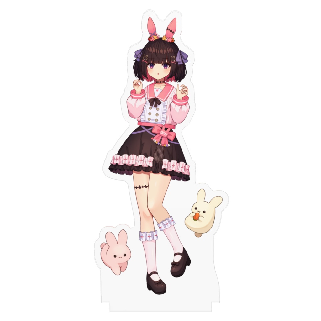 ぽむのアクリルフィギュア(with あめぱく)