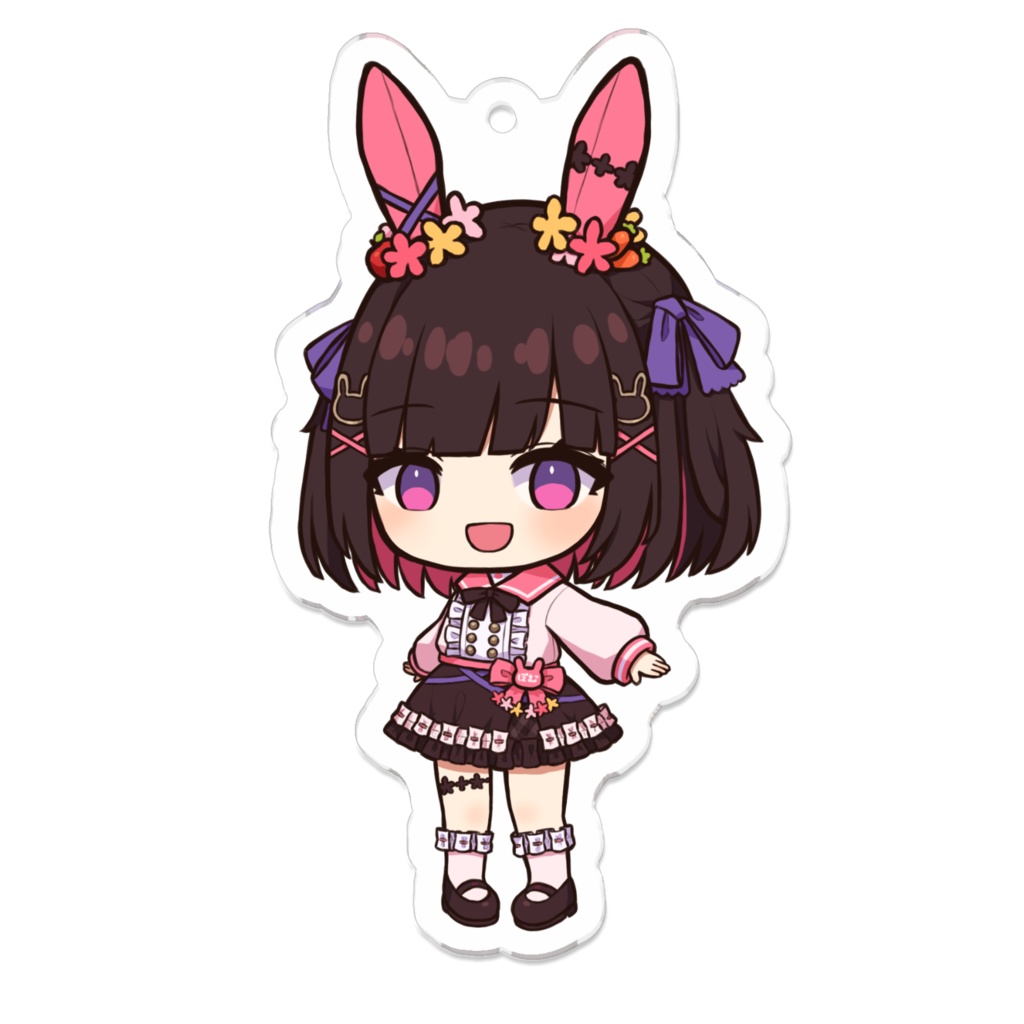 デフォルメぽむのアクキー