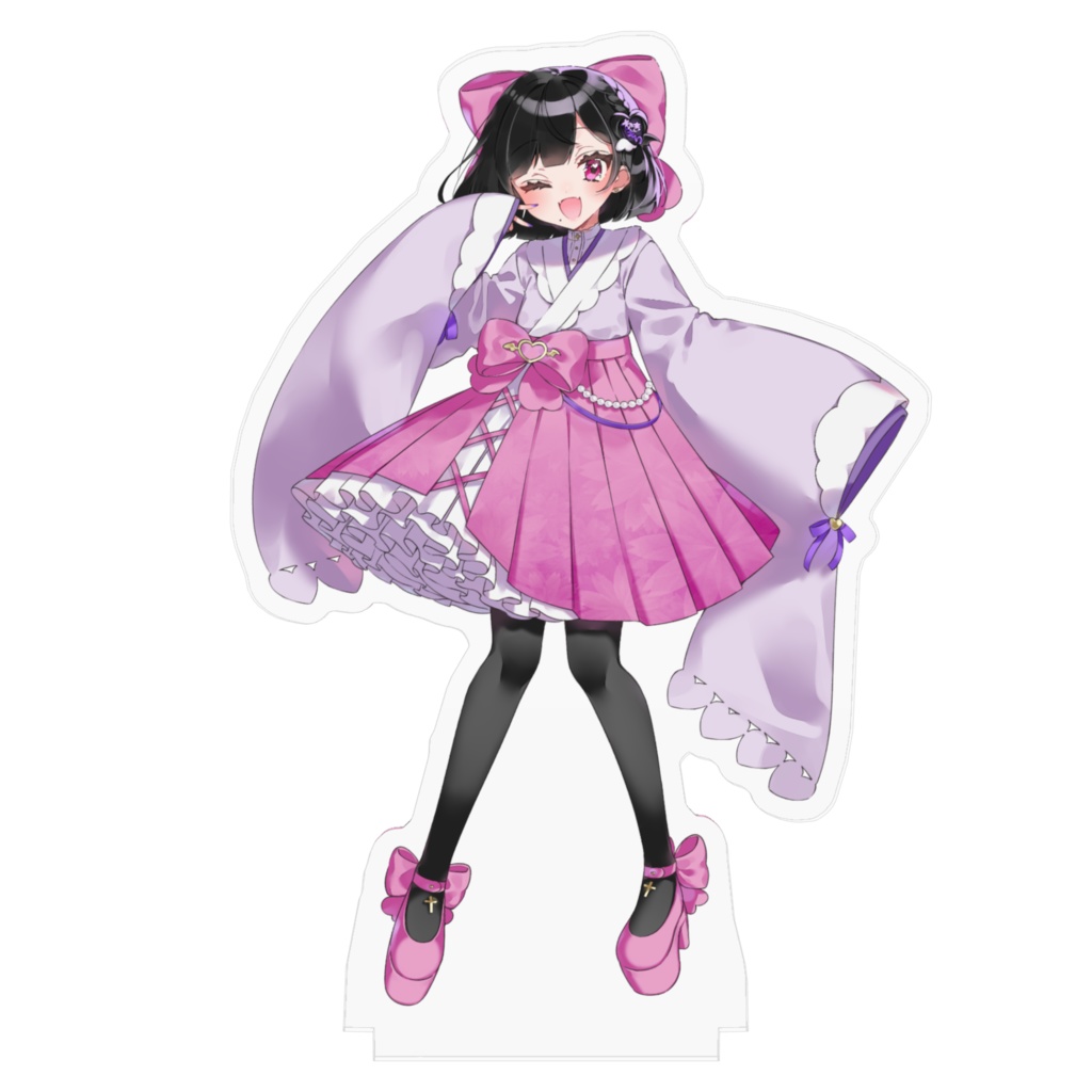 天守羽依2周年記念アクリルフィギュア