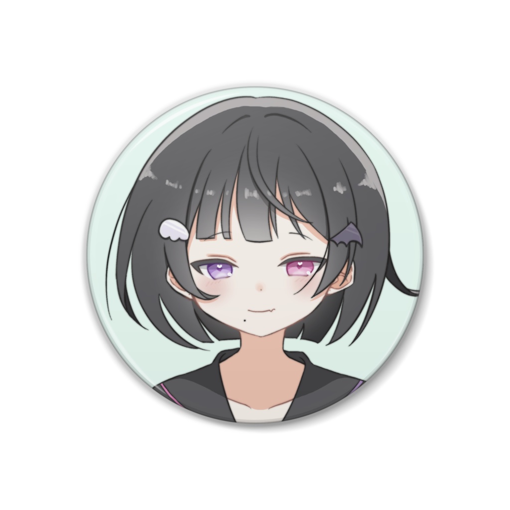 天守羽依誕生日記念缶バッジ