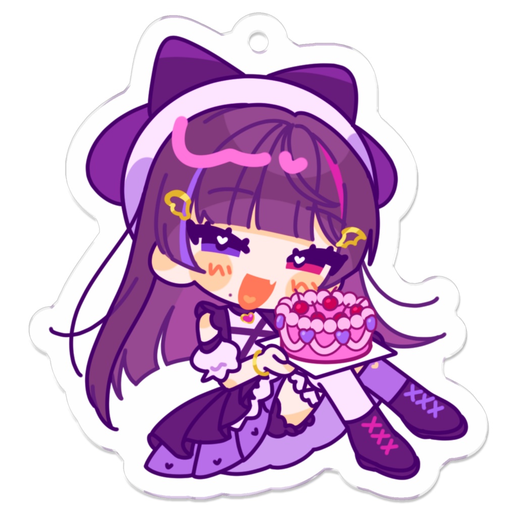 天守羽依誕生日アクリルキーホルダー