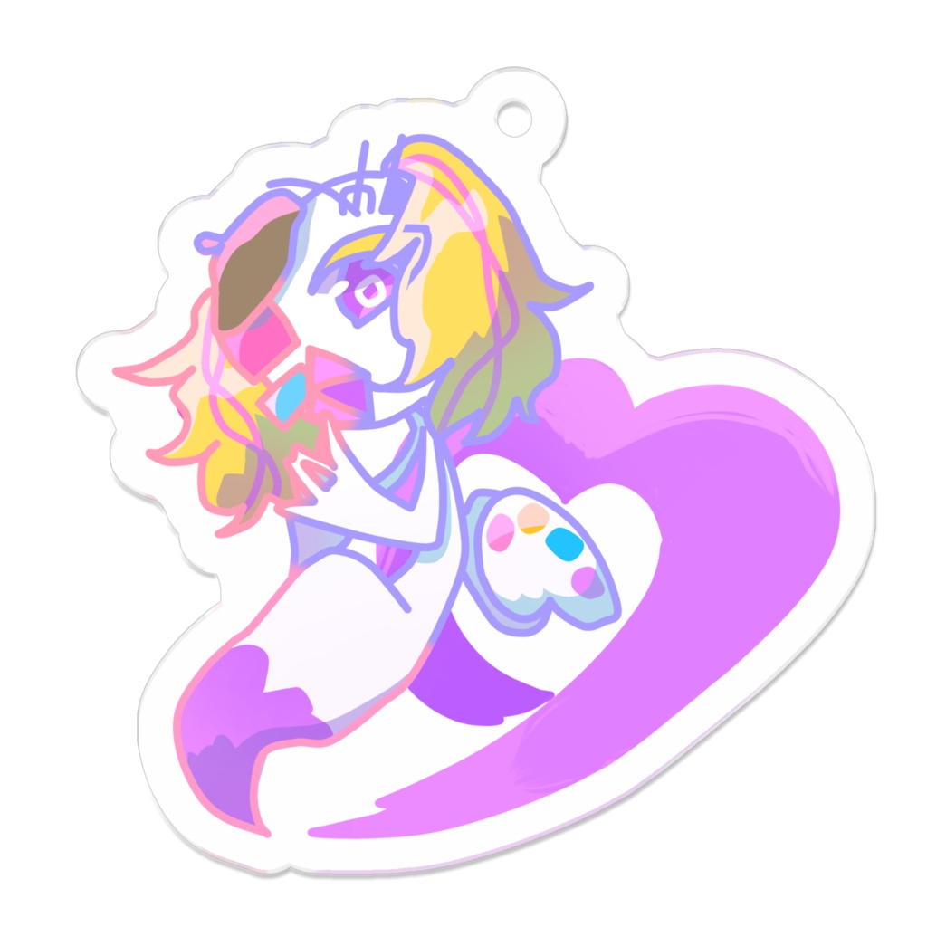代理ちゃんのアクリルキーホルダー!