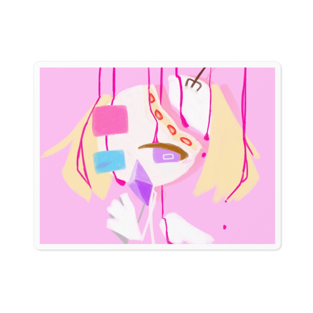 代理ちゃんステッカー!🍰