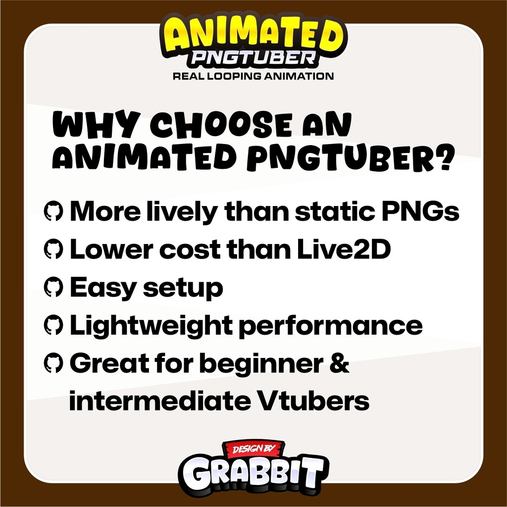 Brown Cozy Gamer Girl PNGTuber | Brown & Pink Aesthetic VTuber Character | Cacao vtuber | Veadotube mini model