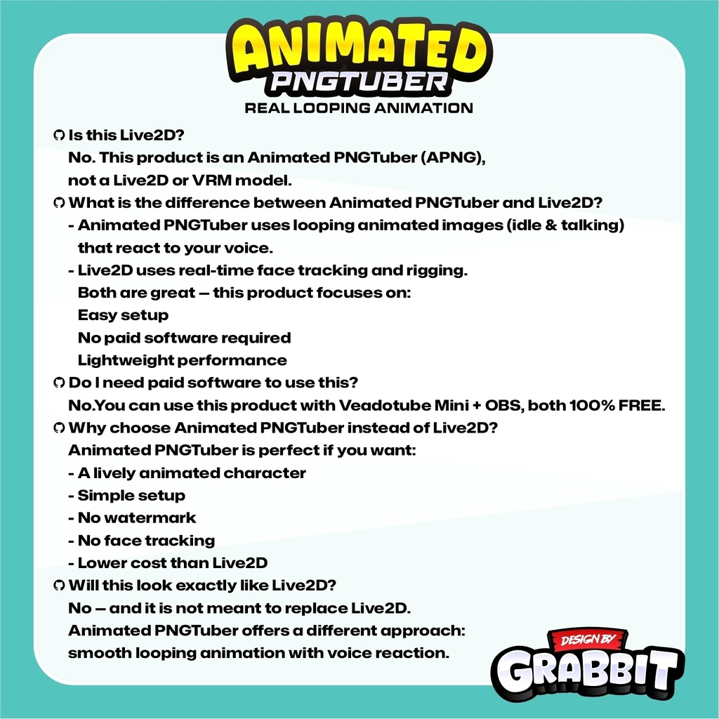 Fox Girl Animated PNGTuber Model | Anime Fox PNG Avatar | Futuristic Gamer Girl PNGTuber - 2 versions | Veadotube Mini Avatar