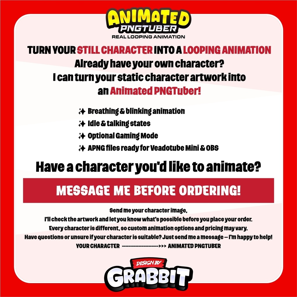 Demon Gamer Animated PNGTuber Model | Male Anime PNG Avatar | Gothic Gamer PNGTuber | Gaming Streamer Avatar | Veadotube