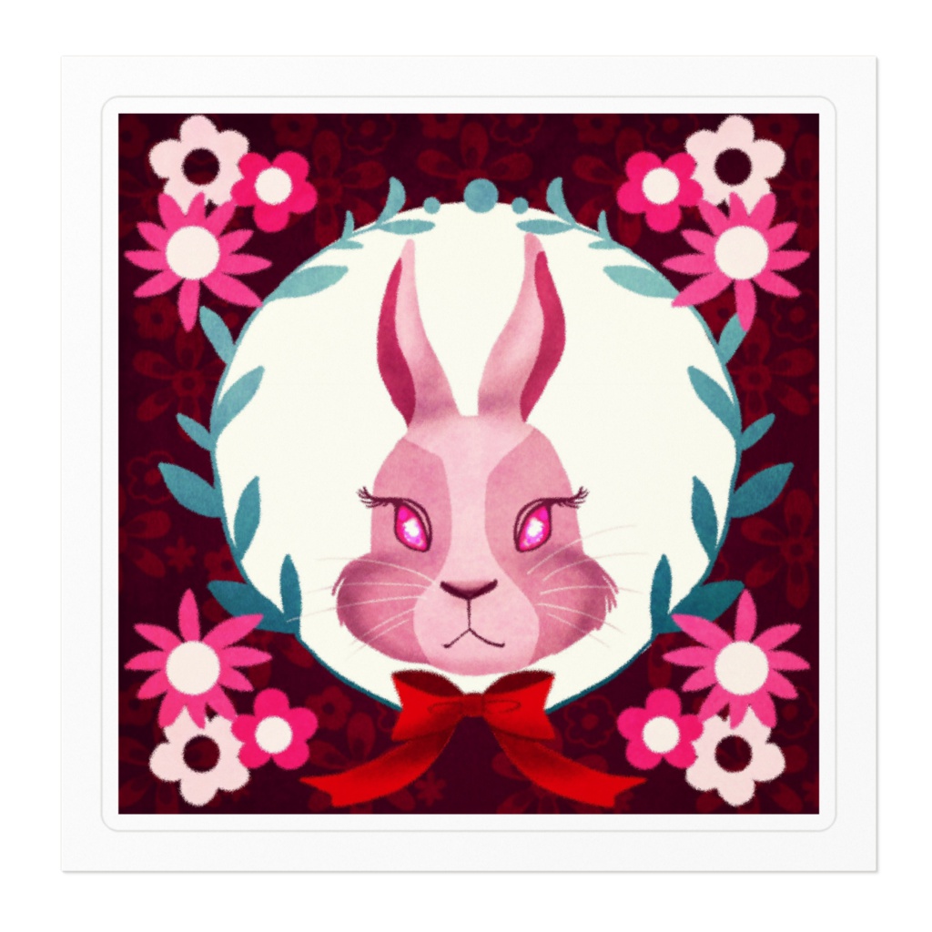 ユメウサギ ステッカー