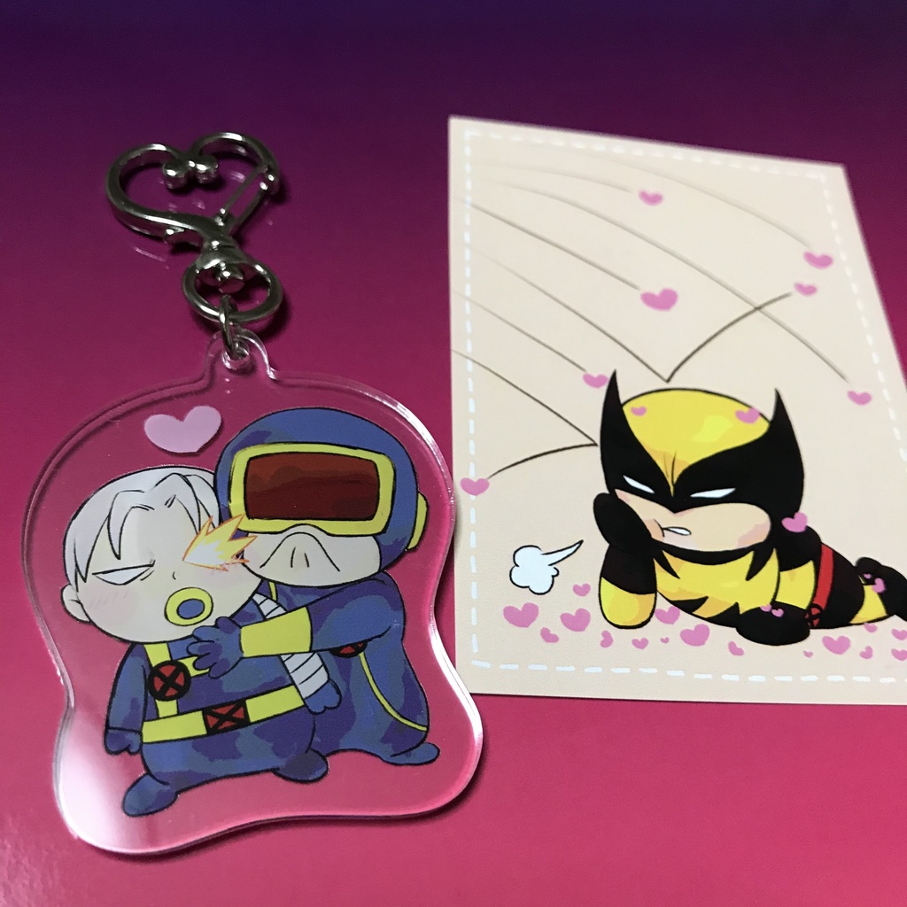X-MENサマーズ家アクリルキーホルダー
