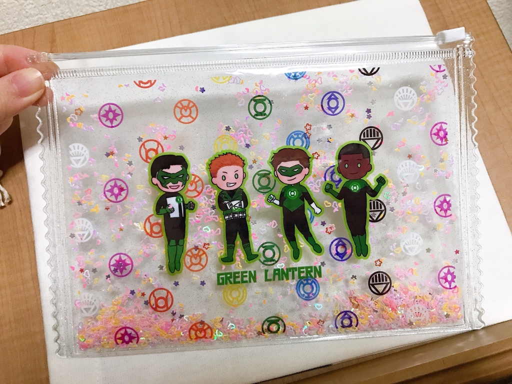 GREEN LANTERNスライダーポーチ