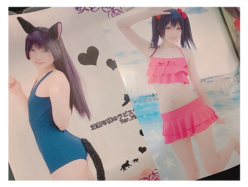 【写真集】ミニ写真集2冊セット（俺妹/黒猫＆ラブライブ矢澤にこ）