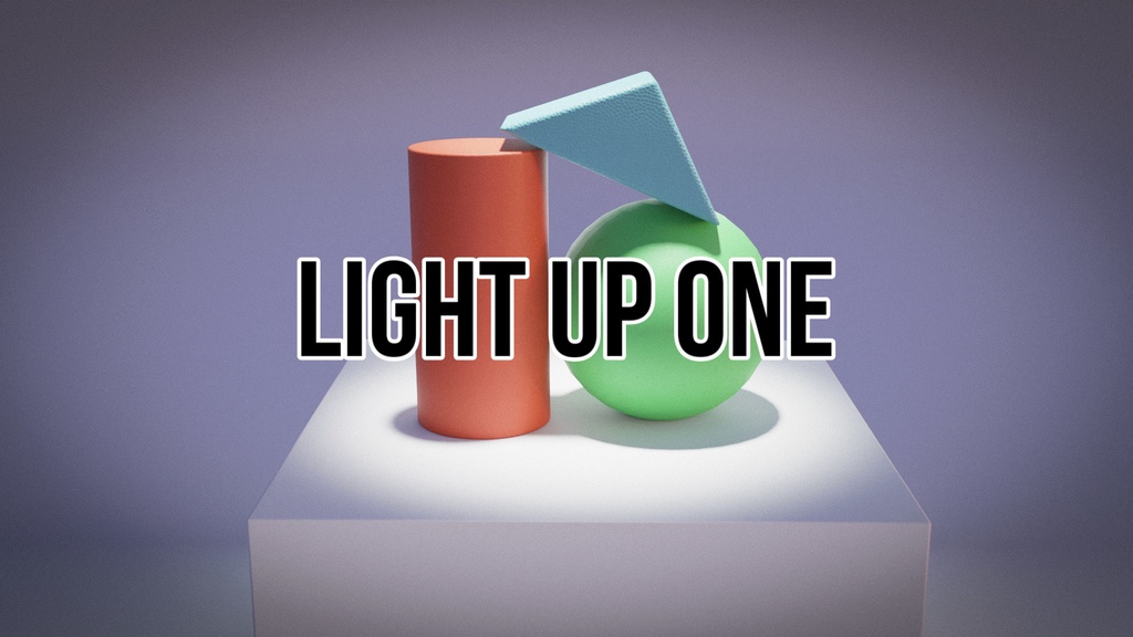 【アドオン】1クリックでライトをセット【 Light Up One】