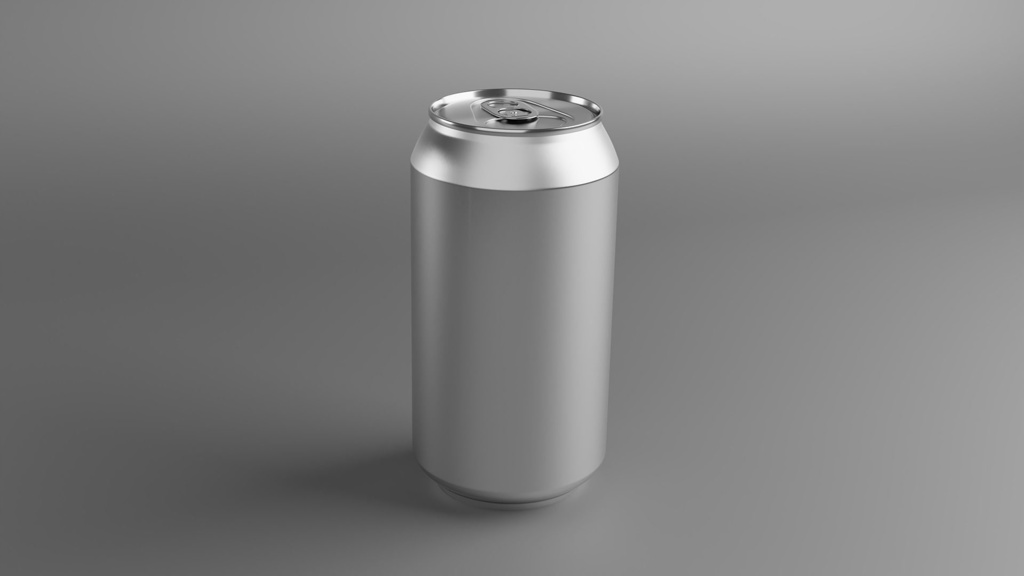 【3Dアセット】缶の3Dモデル