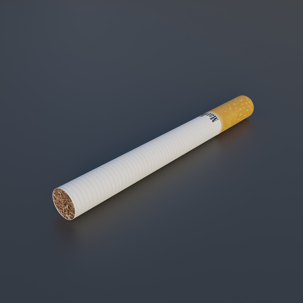 【3Dモデル】タバコ