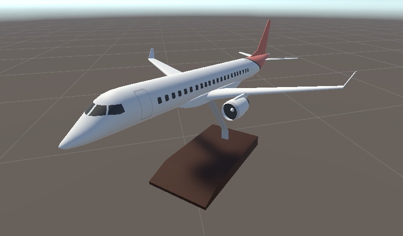 旅客機の模型