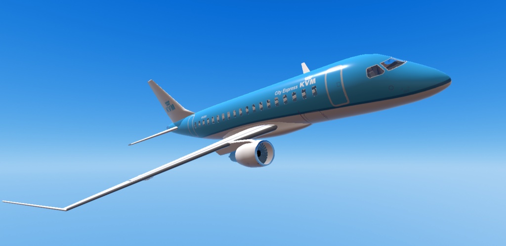 【無料】【VRChat想定】リージョナル旅客機 EJ210