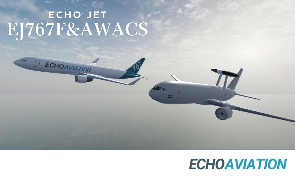 【VRChat想定】汎用大型機 EJ767F&AWACS