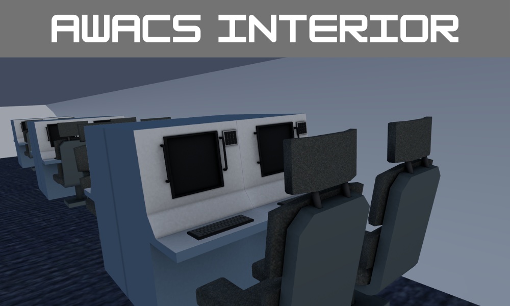 【VRChat想定】汎用大型機 EJ767F&AWACS