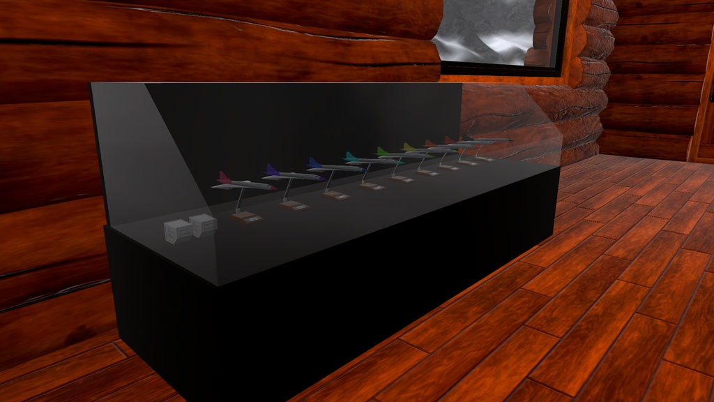 【無料】【QVペン差し替えモデル】超音速機ペン+LD3コンテナ消しゴム