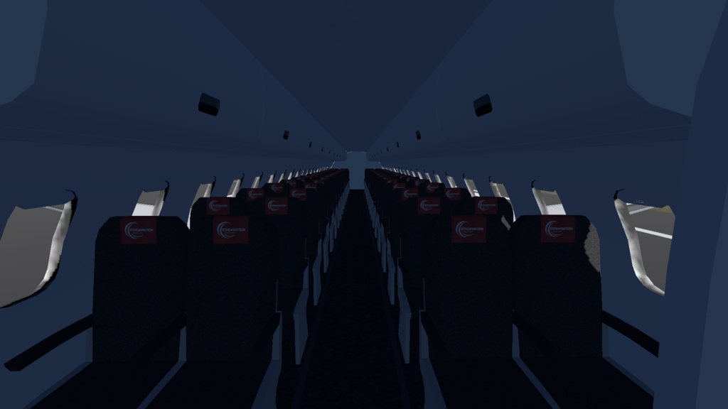 【VRChat想定】小型旅客機 EJ175