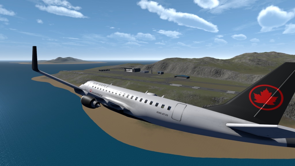 【VRChat想定】小型旅客機 EJ175